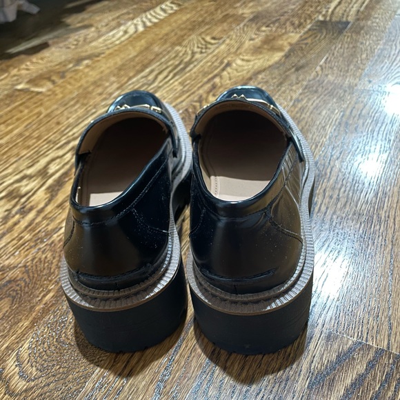 SAM EDELMAN LAURS BLACK LOAFERS - Picture 2 of 11